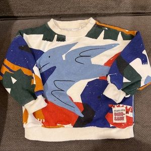 Zara dinosaur toddler sweater
Size 12-18 months